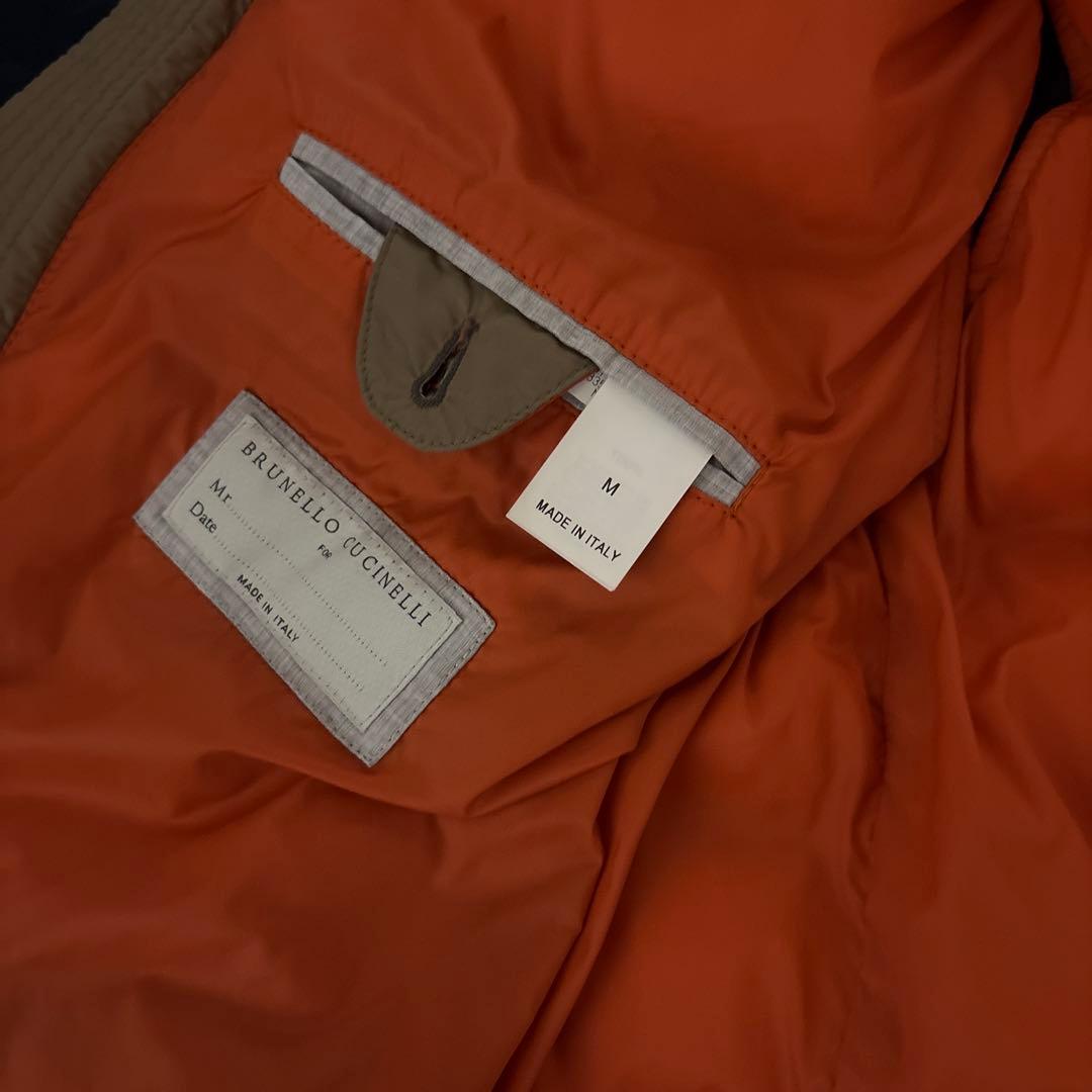 BRUNELLO CUCINELLI フード付きダウンベスト M
