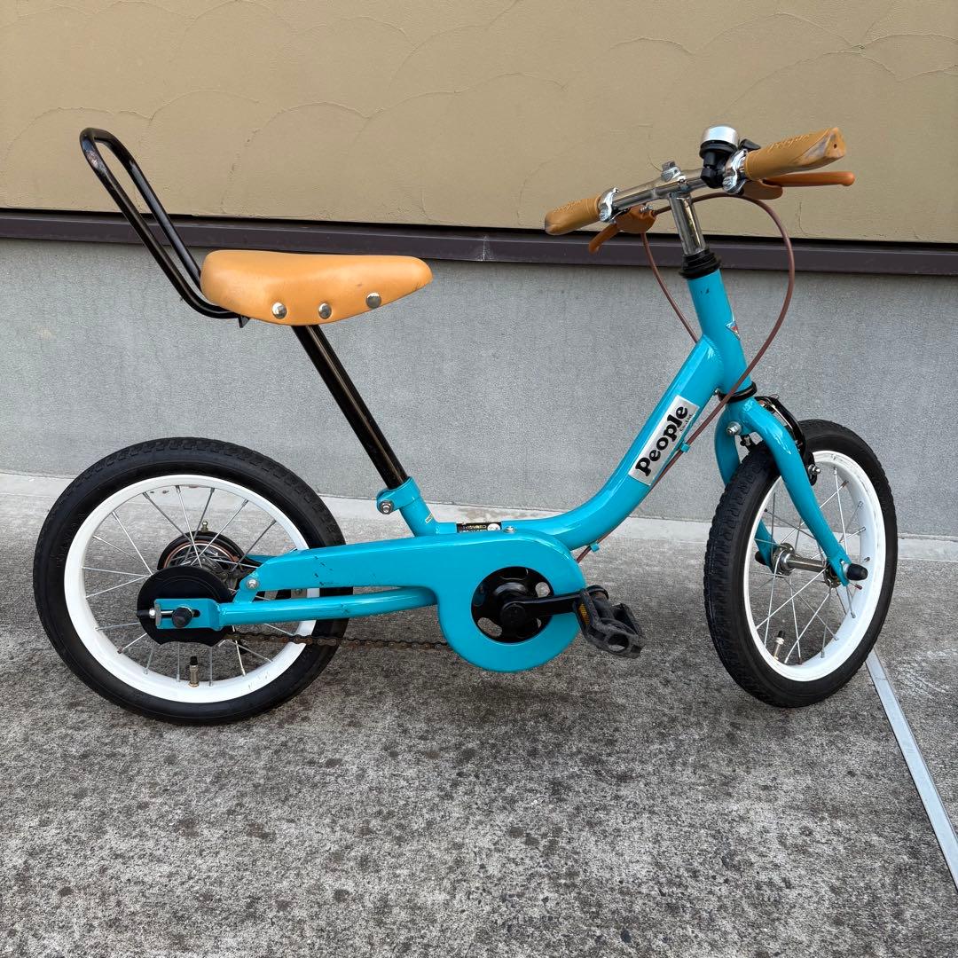 送料込 ピープル ケッターサイクル 14インチ 子供用自転車 足蹴りバイク