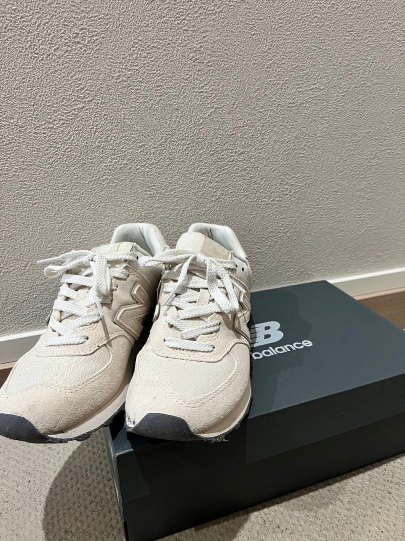 ニューバランス WL574 RBL スニーカー レディース 23.5 cm 美品