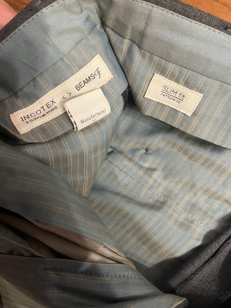 INCOTEX BEAMSF スラックス　50 美品