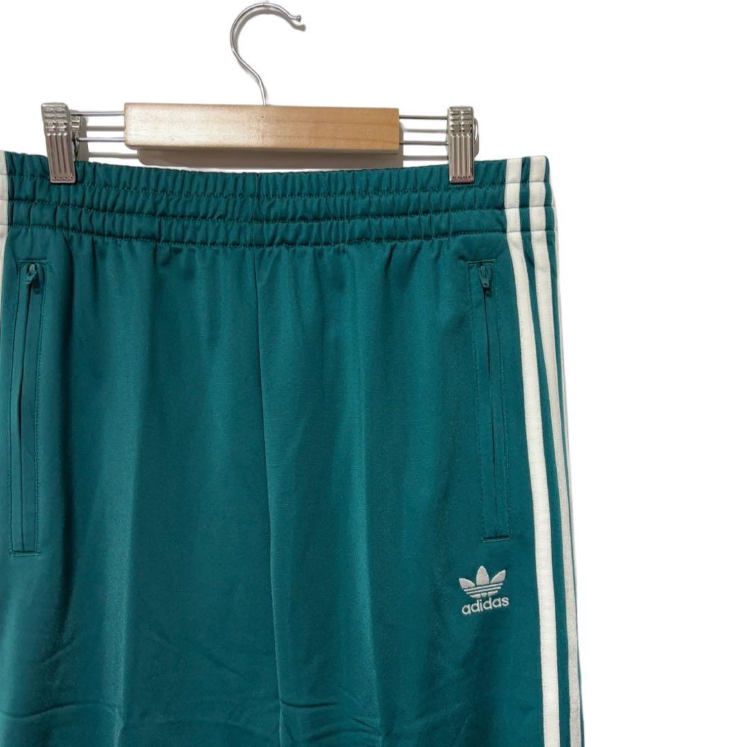 新品 アディダス ファイヤーバード トラックパンツ レガシーティール 3XL