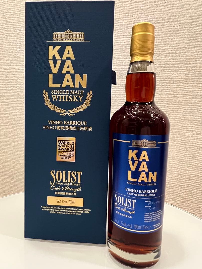 ⭐️あ　KAVALAN SOLIST Vinho Barrique