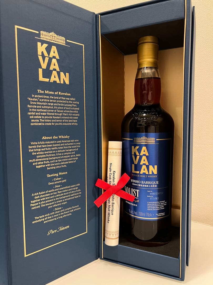 ⭐️あ　KAVALAN SOLIST Vinho Barrique