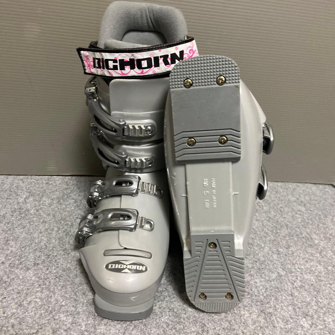 ★メンテナンス済　大人スキーセット 板150cm ブーツ24~24.5cm