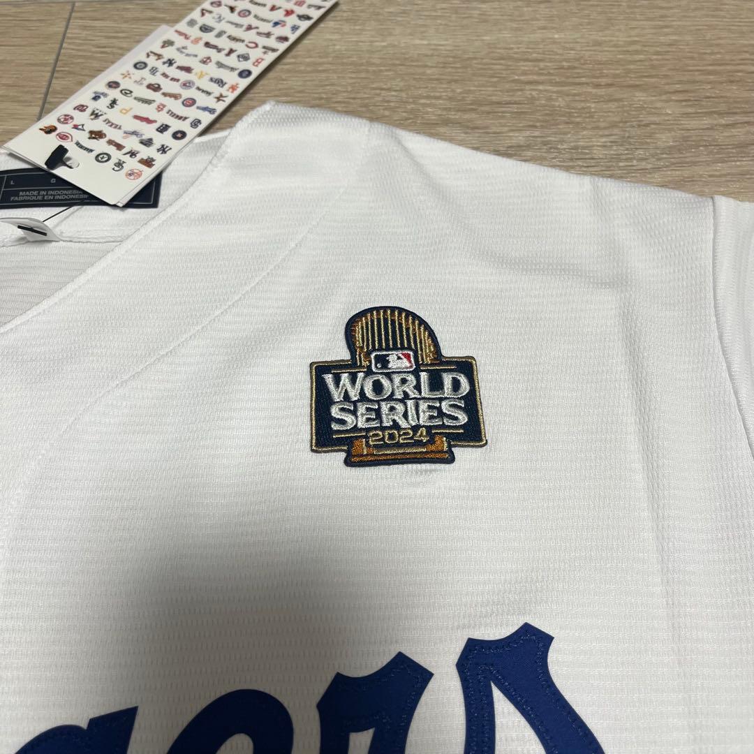 大谷翔平　レプリカユニフォーム　ワールドシリーズパッチ　ドジャース