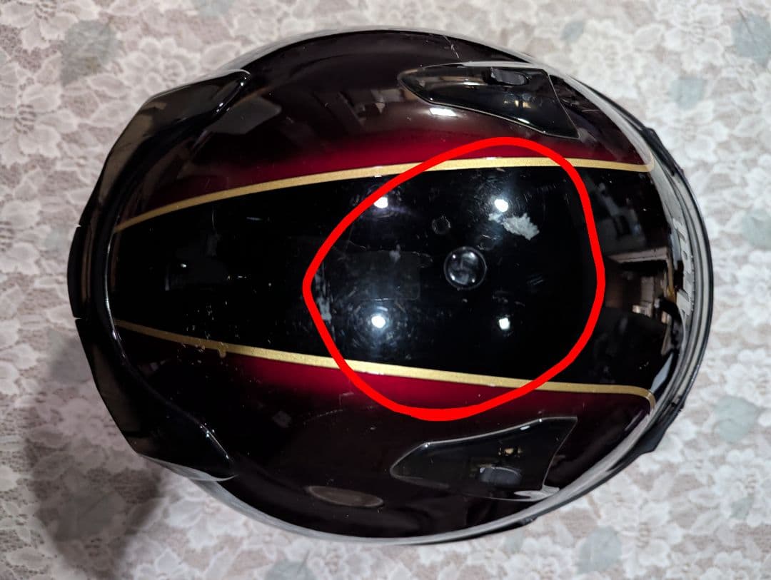 Arai ヘルメット　SZ-G ヴィンテージ vintageビンテージ　アライ赤