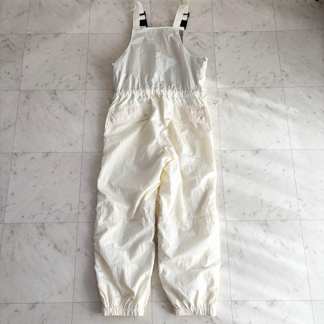 美品 ダイワピア39 テックスキーイングビブ オーバーオール ホワイト M