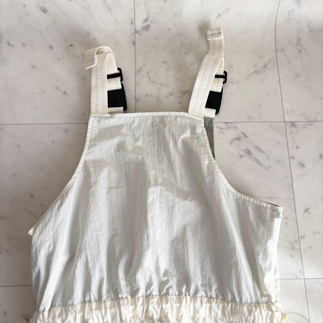 美品 ダイワピア39 テックスキーイングビブ オーバーオール ホワイト M