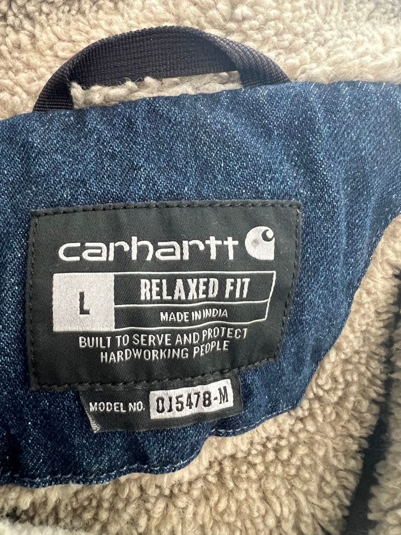 Carhartt デニムジャケットUS L