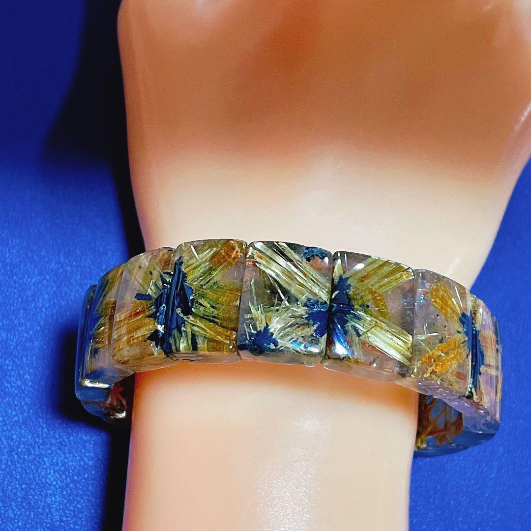 しのぶ先生✨️太陽タイチンルチルバングル✨️ブレスレット✨️