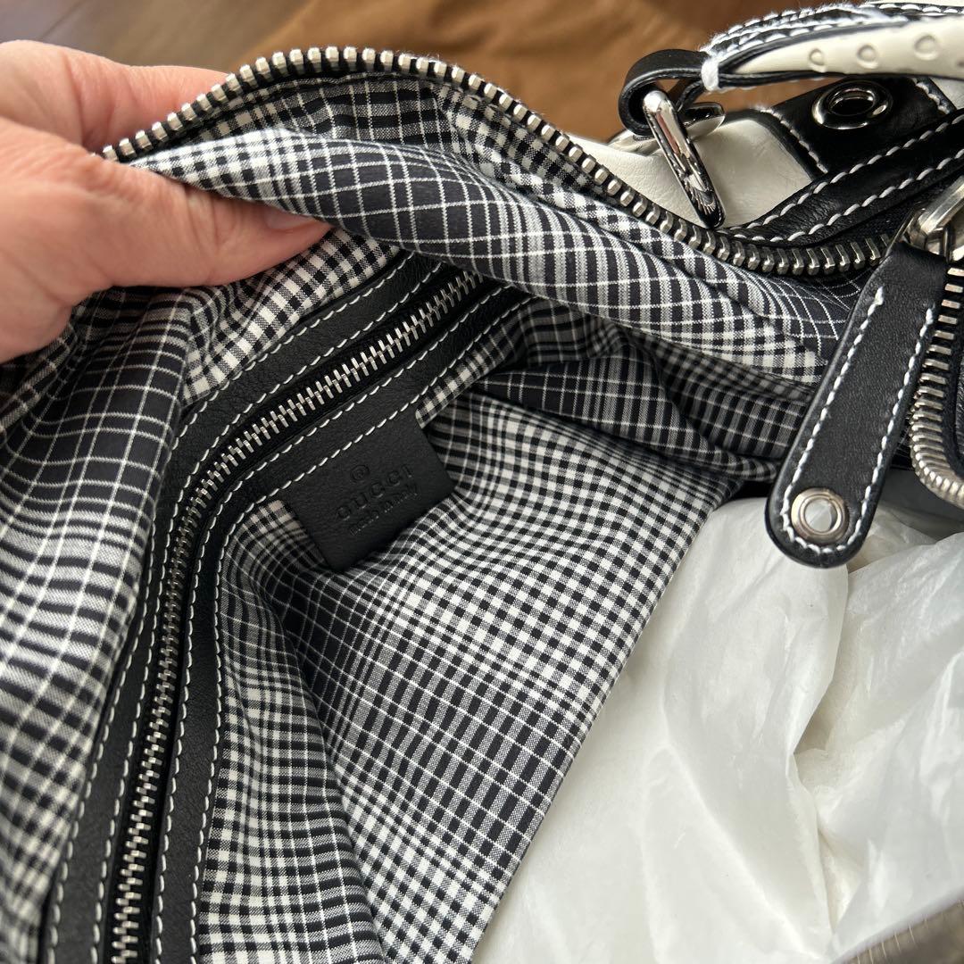 【激レア】GUCCI レザーバッグ　メンズ