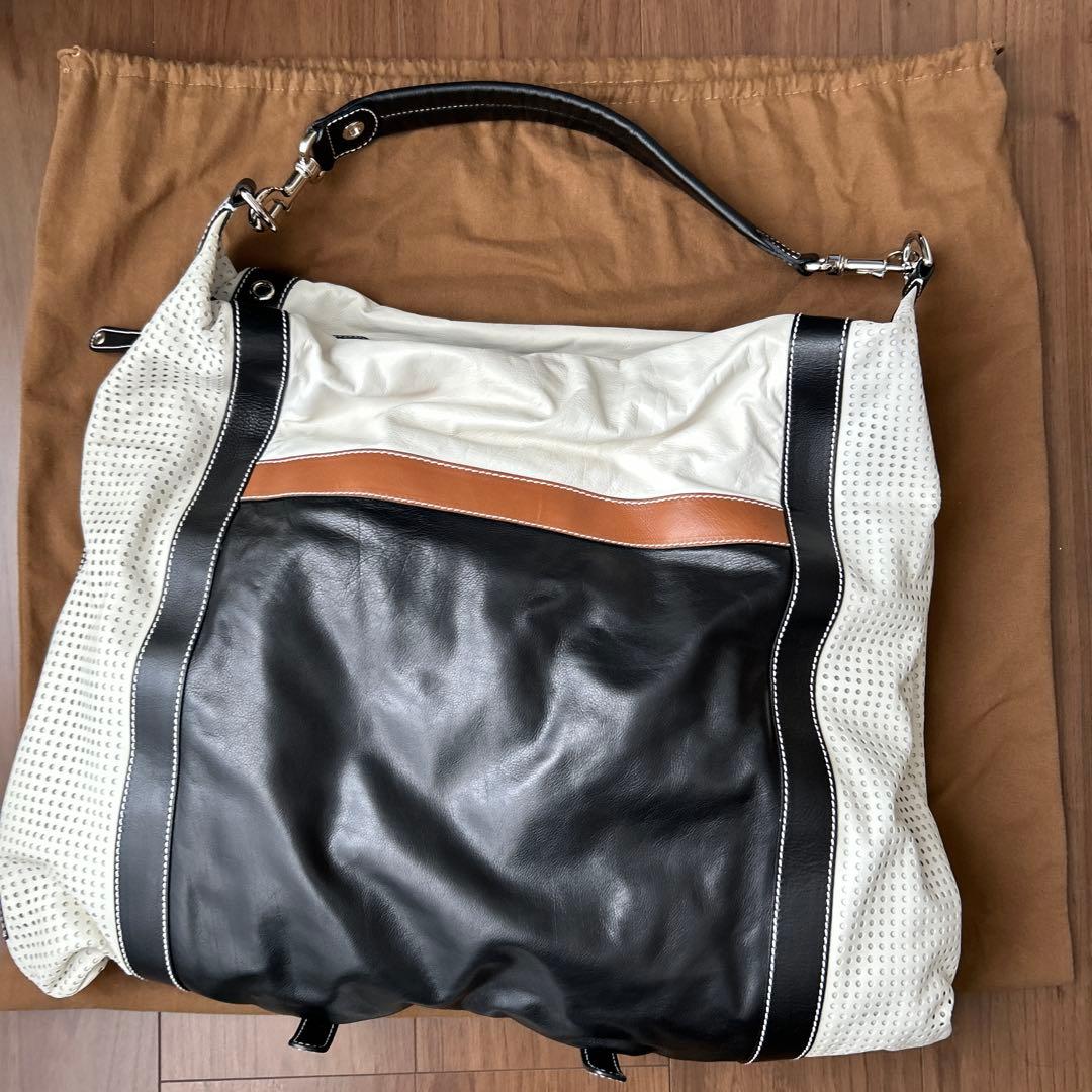 【激レア】GUCCI レザーバッグ　メンズ