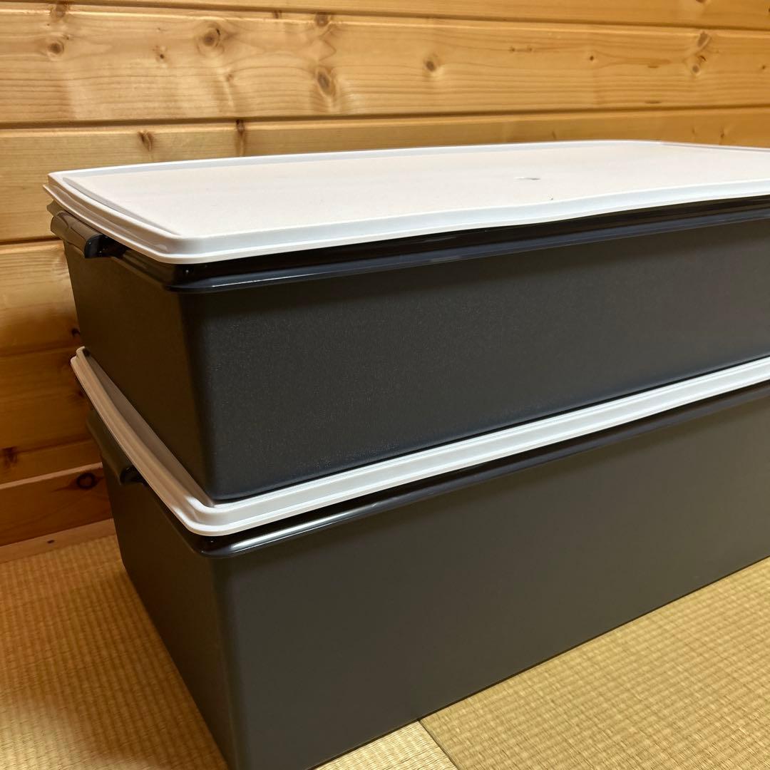 タッパーウェア　スーパーロングケース　ディープロングスーパーケース2個セット