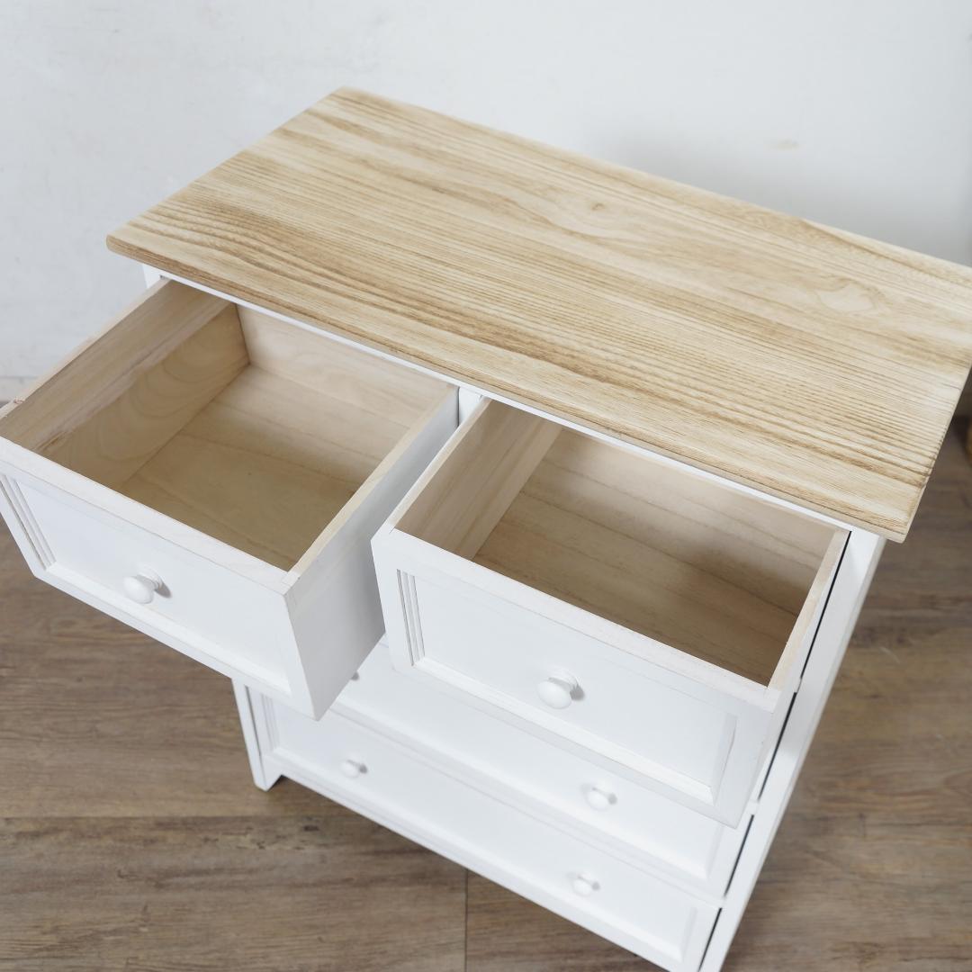 【新品】シャビー アンティーク風　チェスト アウトレット