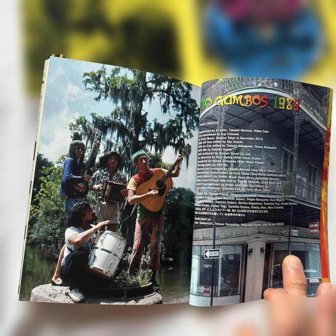 ボ・ガンボス 1989 CD BO&GUMBO どんと　BO GUMBOS