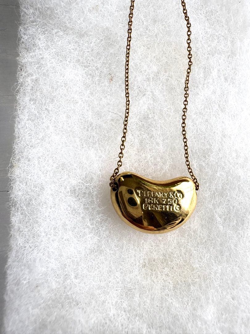 Tiffany & Co. ティファニー ビーンズ ネックレス 18k 750