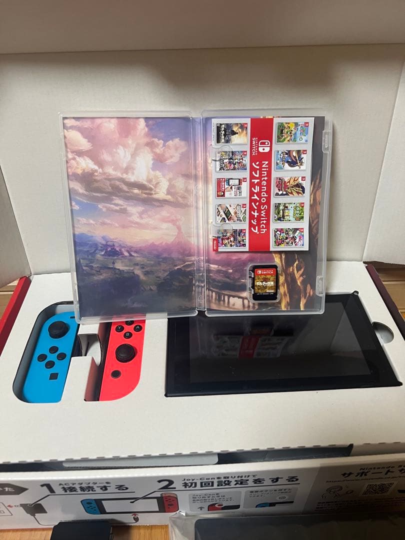 【動作確認済】Nintendo Switch ゲームソフト付き