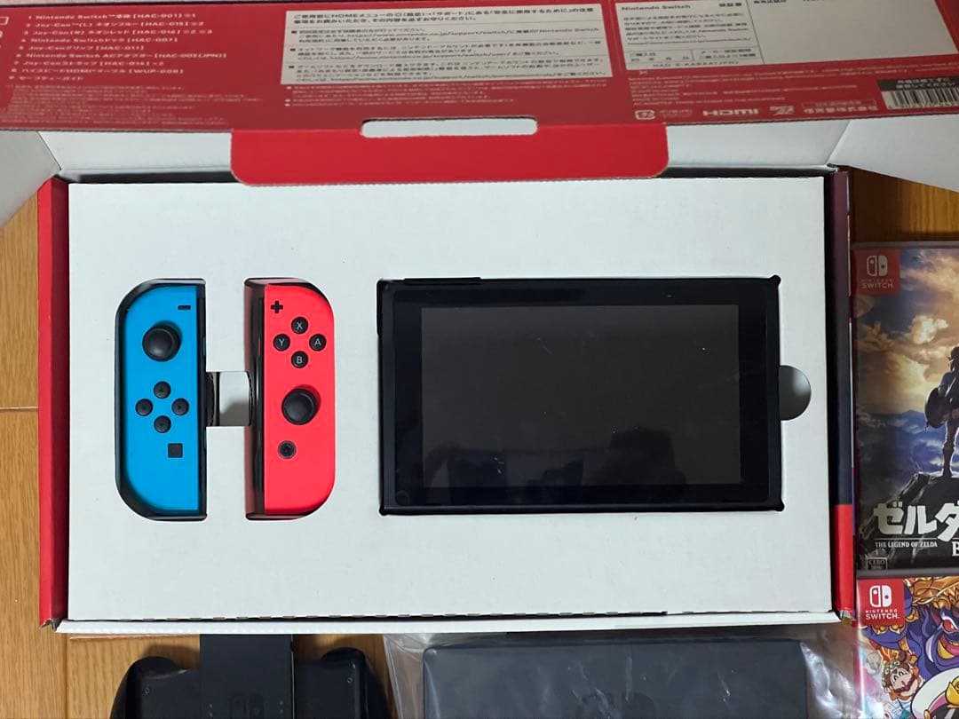 【動作確認済】Nintendo Switch ゲームソフト付き