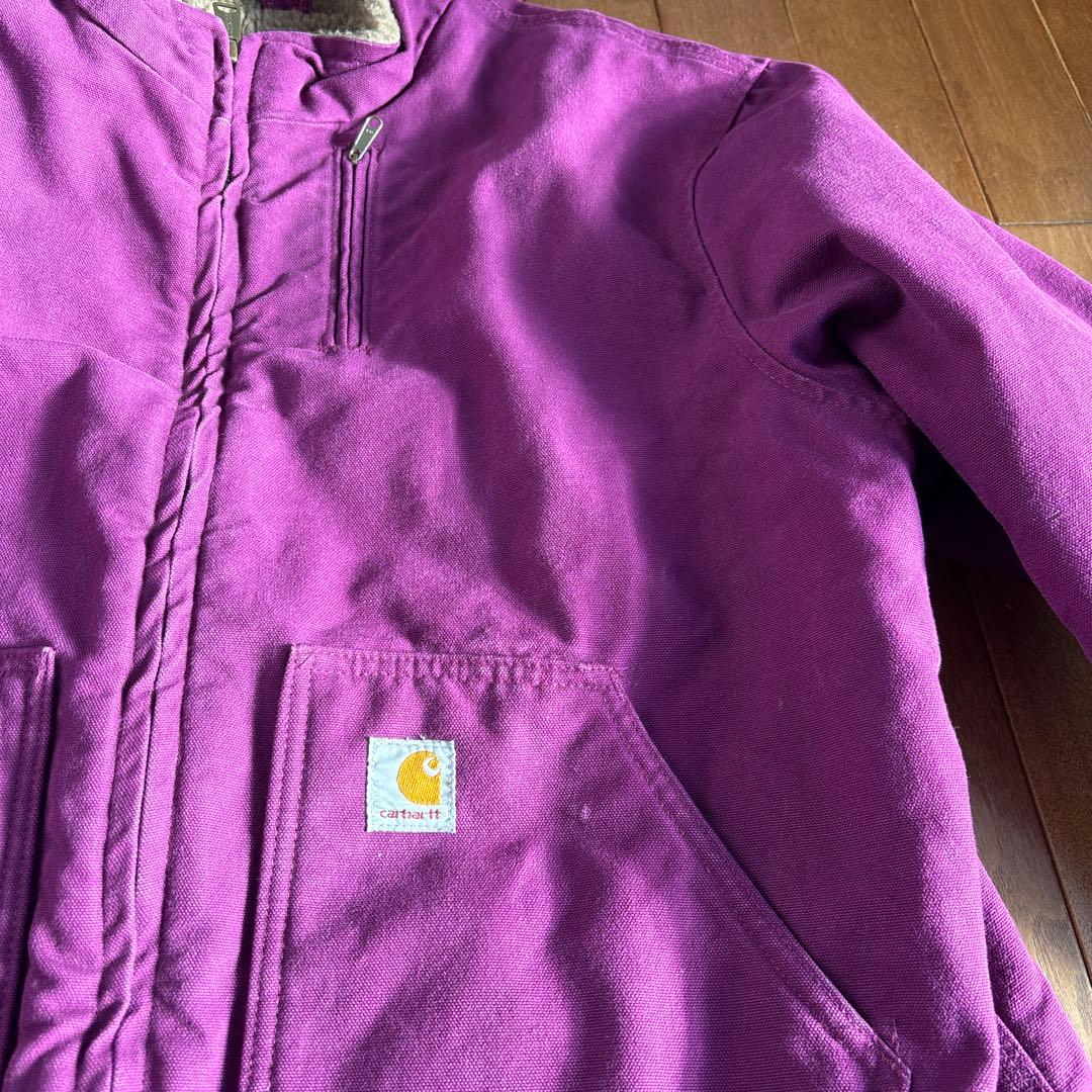 セール中！carhartt パープル　ジャケット