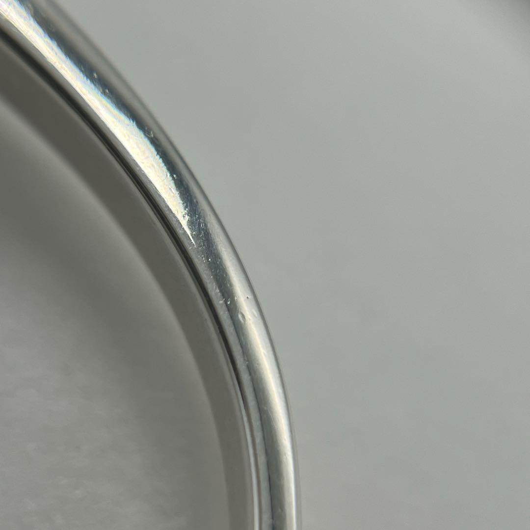 ティファニー TIFFANY ハート リボン バングル SV YG コンビ 希少