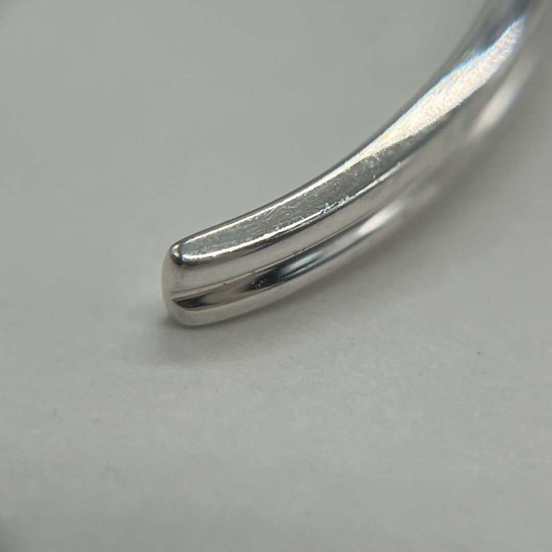 ティファニー TIFFANY ハート リボン バングル SV YG コンビ 希少