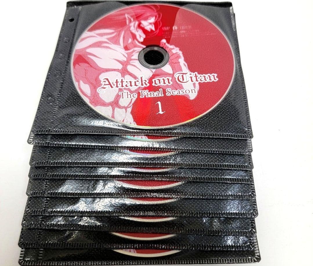 進撃の巨人 The Final Season DVD 全17巻　レンタル落ち