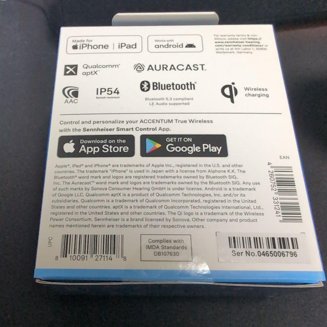 【ゼンハイザー】ACCENTUM True Wireless