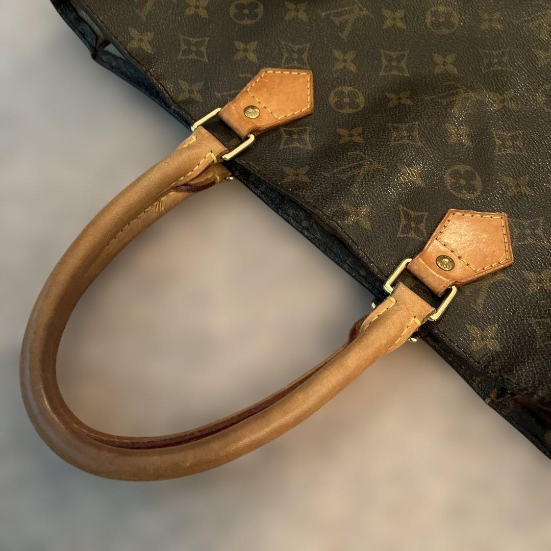 LOUIS VUITTON ルイ ヴィトン モノグラム サックプラ+ポーチ付
