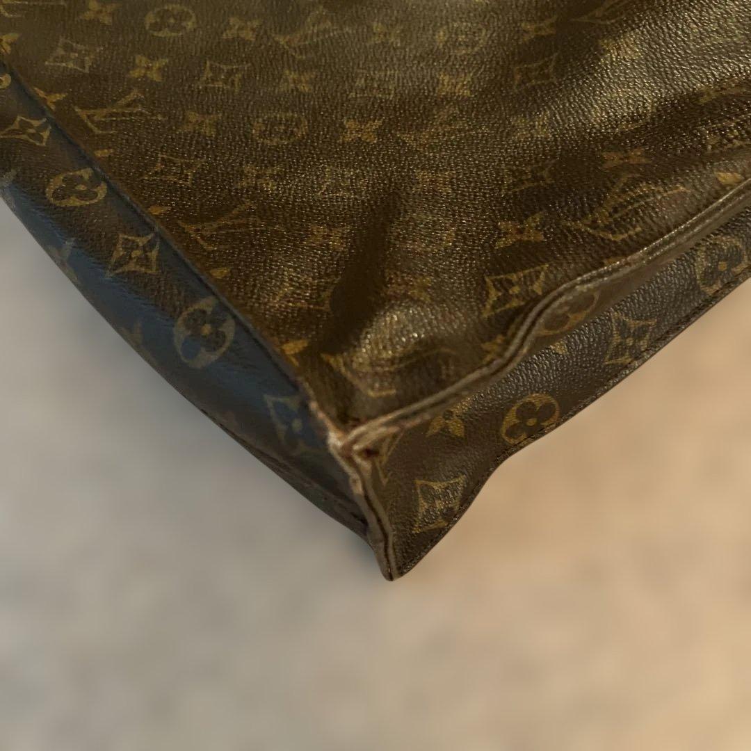 LOUIS VUITTON ルイ ヴィトン モノグラム サックプラ+ポーチ付