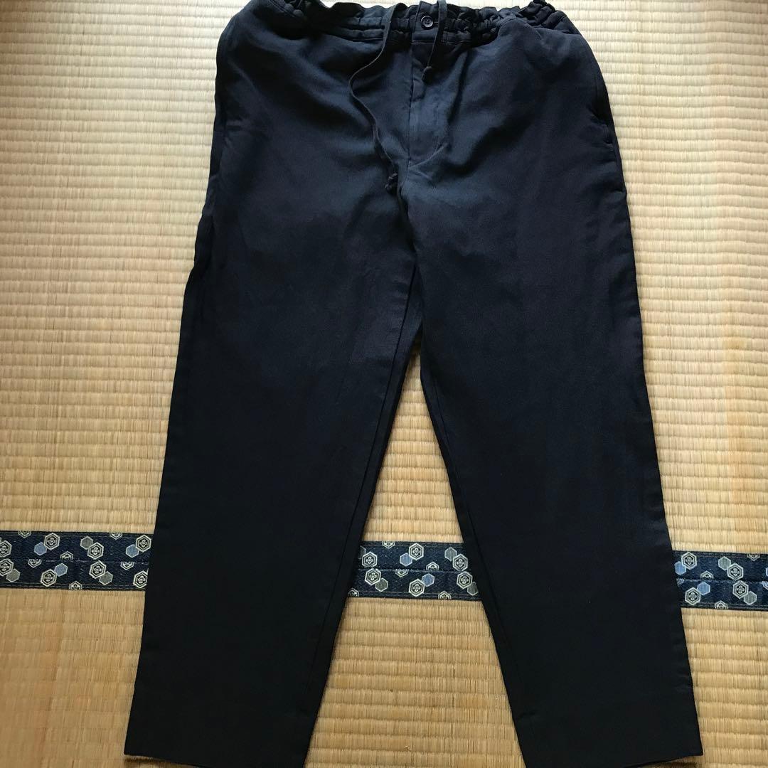 コムデギャルソンオムドゥポリ縮絨イージーパンツ