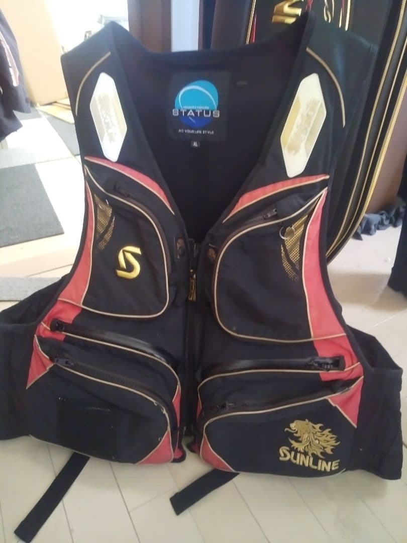 SUNLINE フィッシングライフジャケット　XL