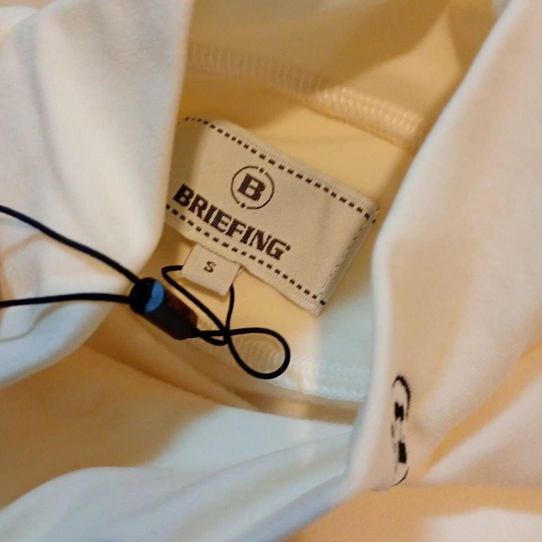 ブリーフィングゴルフレディース冬用BRIEFING ハイネック ホワイト