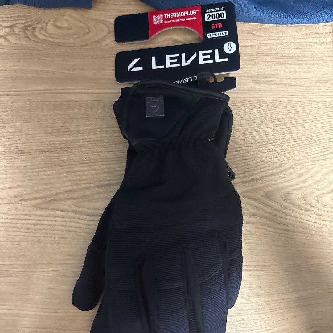 LEVEL THERMOPLUS 2000 STD グローブ ブラック