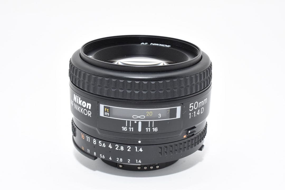 【美品】ニコン Nikon AF NIKKOR 50mm F1.4D 単焦点