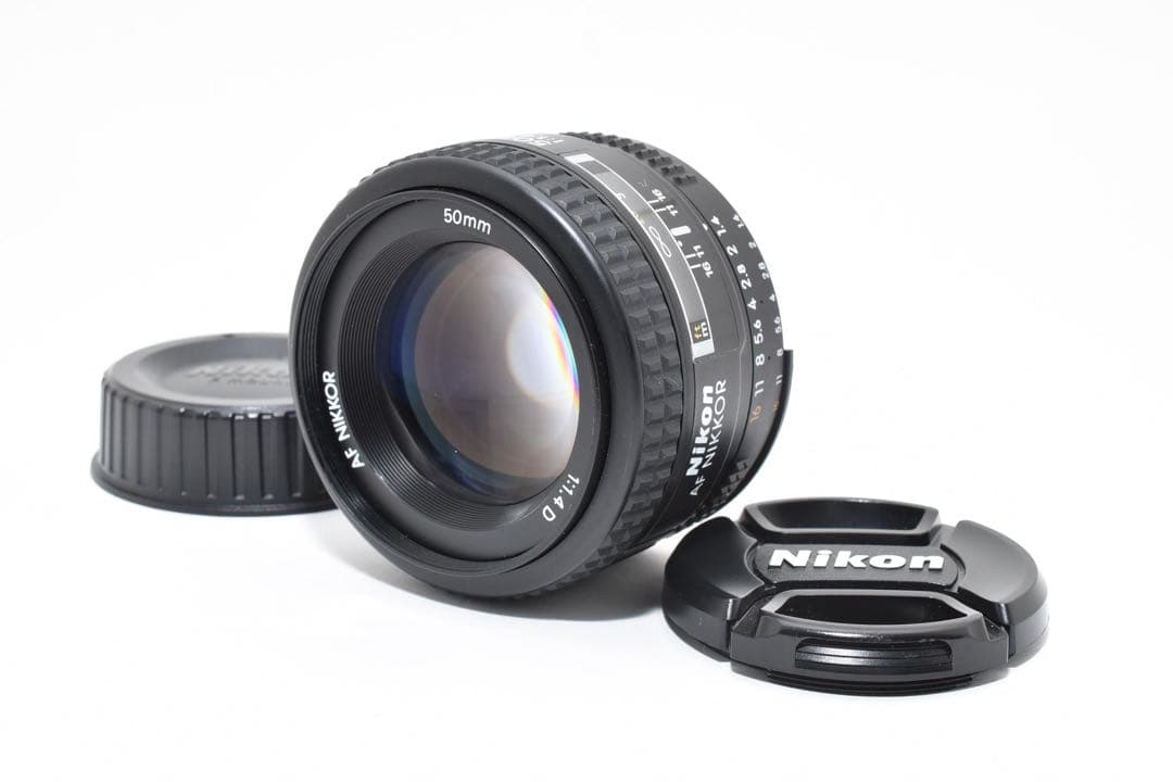 【美品】ニコン Nikon AF NIKKOR 50mm F1.4D 単焦点