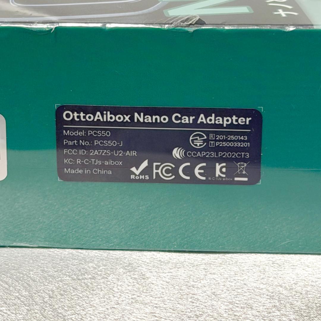 オットキャスト OttoAibox NANO CarPlay AIBox