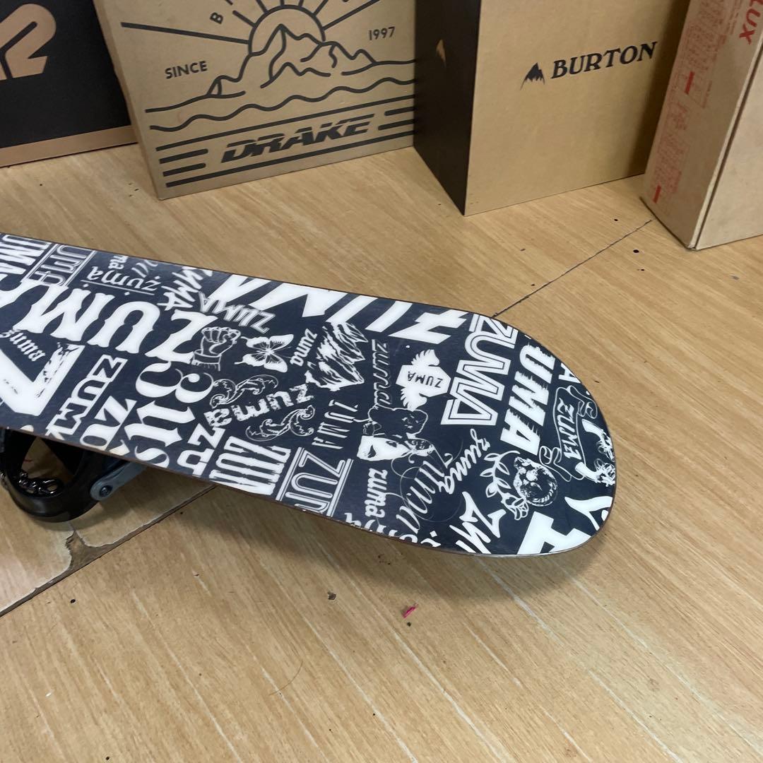 ZUMA×IGNIO　キッズスノーボードセット　バイン付4点セット　130㎝