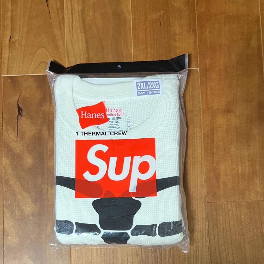 【新品未開封】Hanes Bones Thermal Crew XXL(2XL)