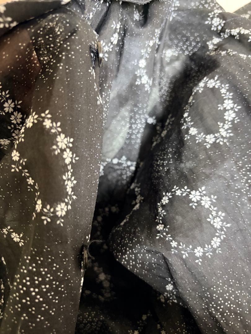 タオコムデギャルソン TAO 22ss ワンピース 黒