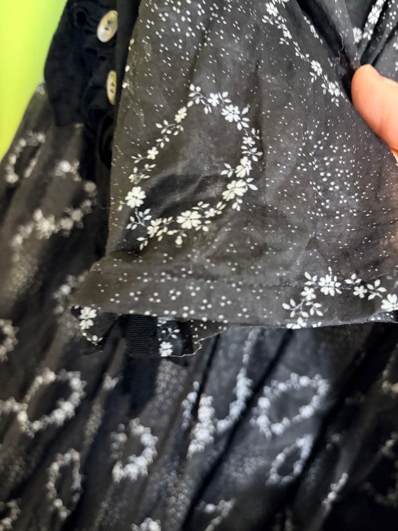 タオコムデギャルソン TAO 22ss ワンピース 黒