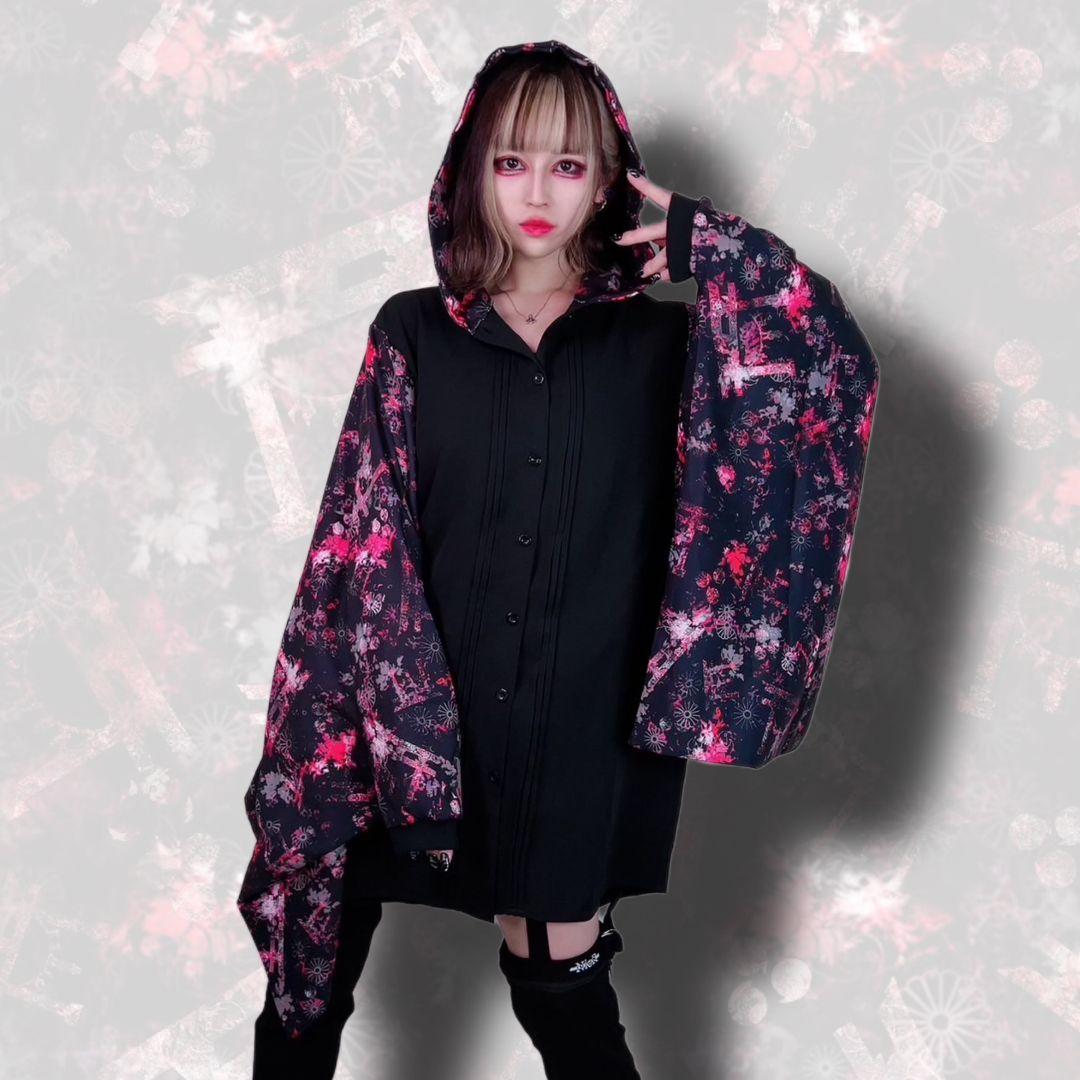 新品未使用　NieR Closing　和柄九尾鳥居セットアップ