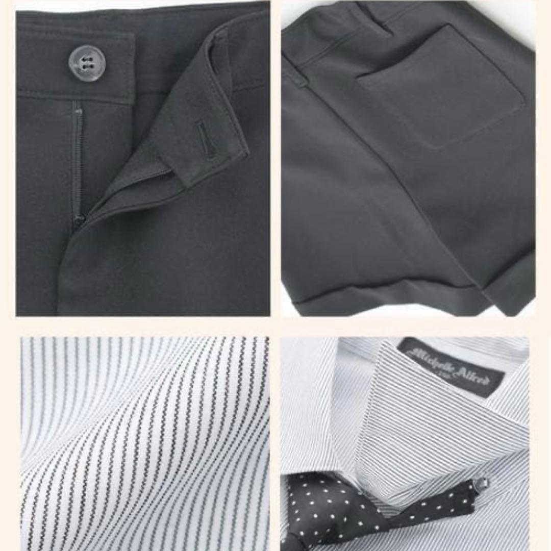 美品 ミシェルアルフレッド　ロングパンツスーツ　160 卒業式　セレモニー　女子