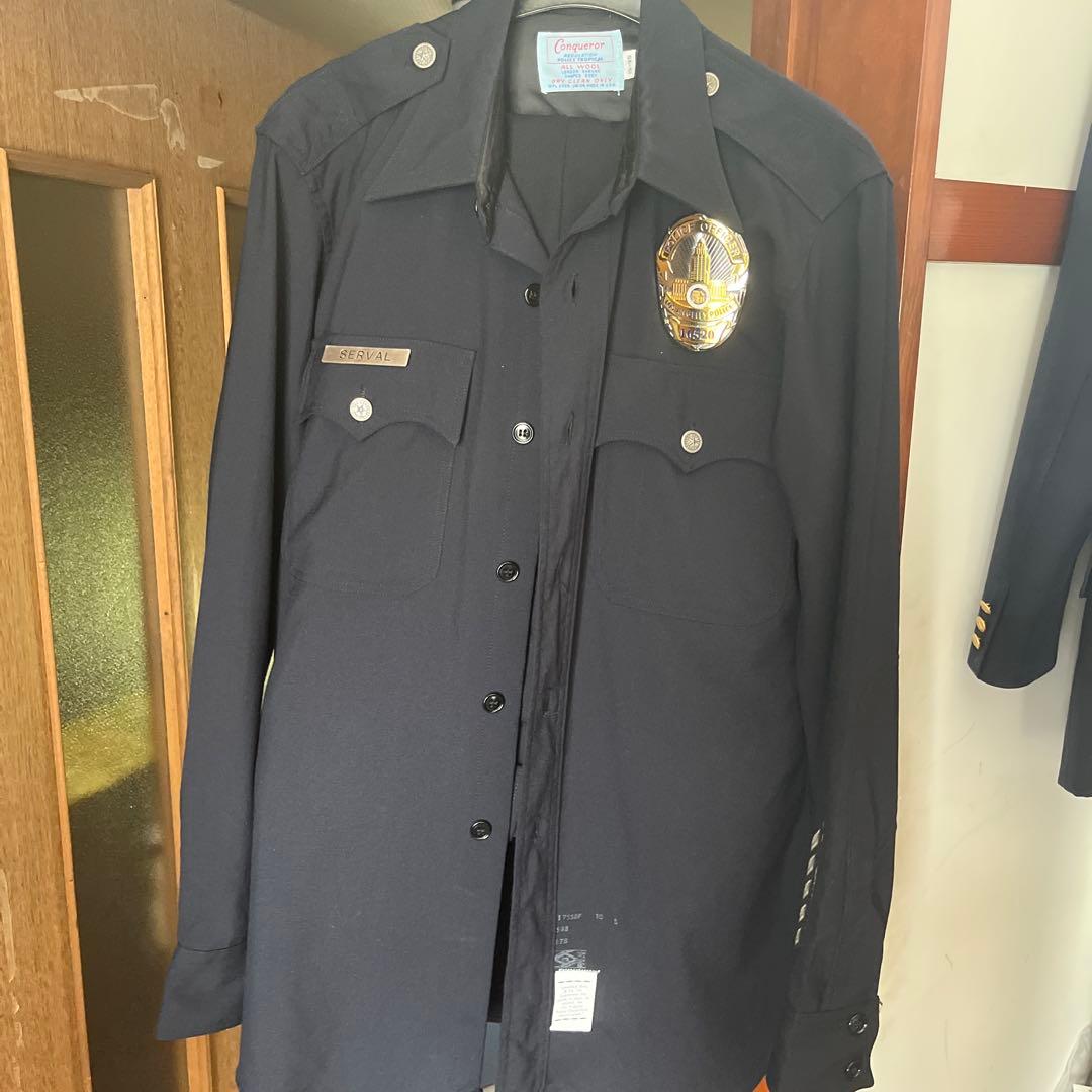 LAPDユニフォーム上下セット 長袖【年功章付き】