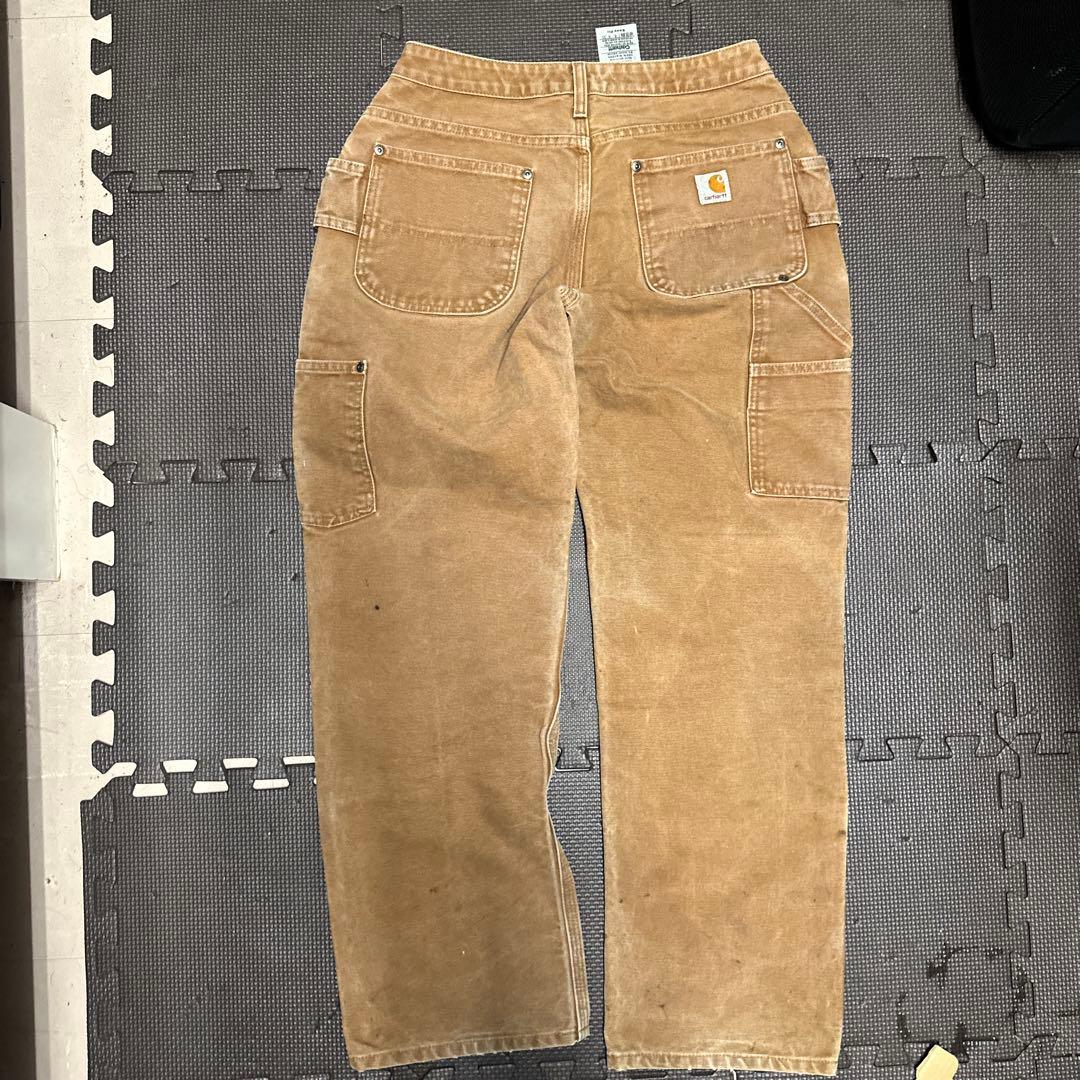 で*ー様 carhartt ダブルニー ワークパンツ 古着