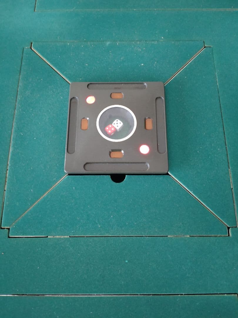 【ジャンク品】電動麻雀卓 AMOS GABIN グリーン