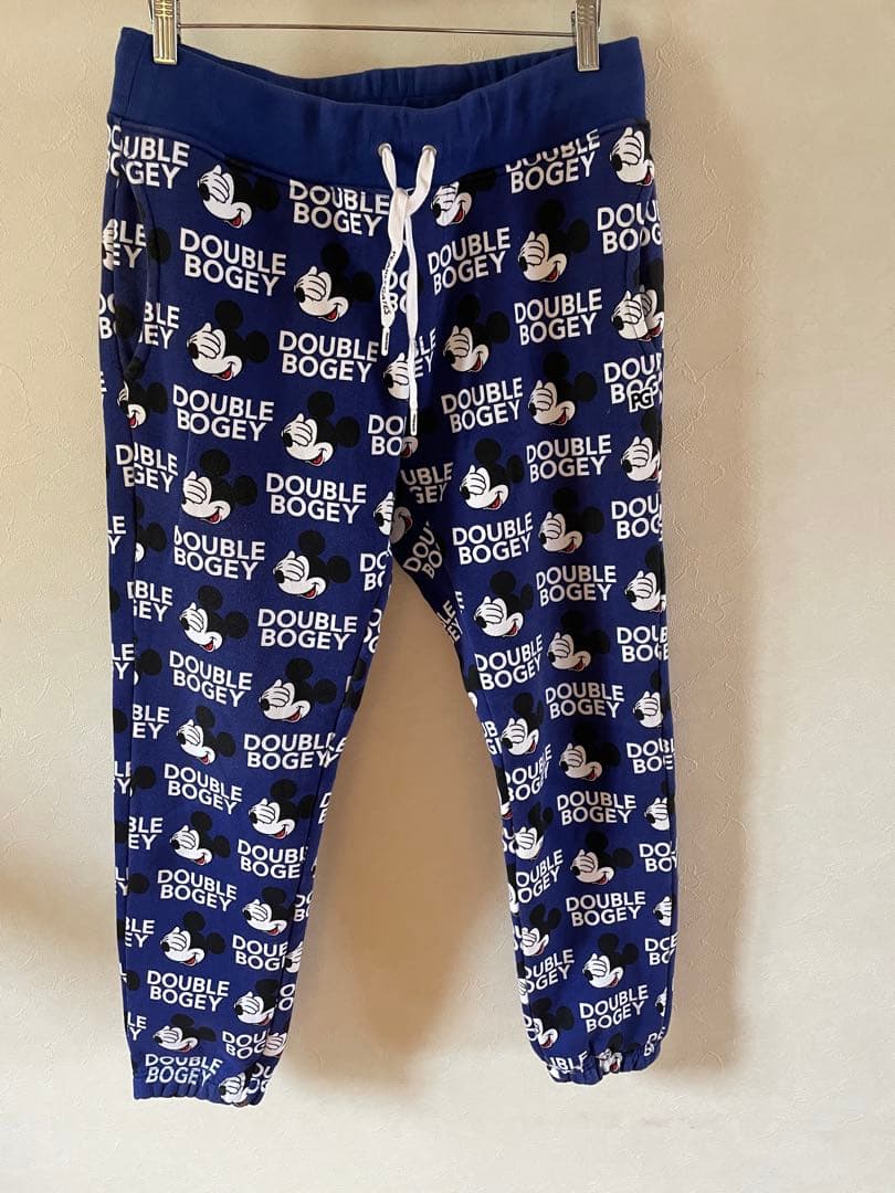 【PEARLY GATES】セットアップ　ネイビー　ミッキーマウス