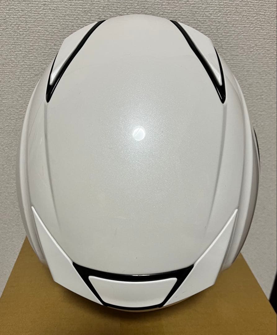 つ*た様 exeed エクシード　パールホワイトMサイズ 20年6月製造　ogk