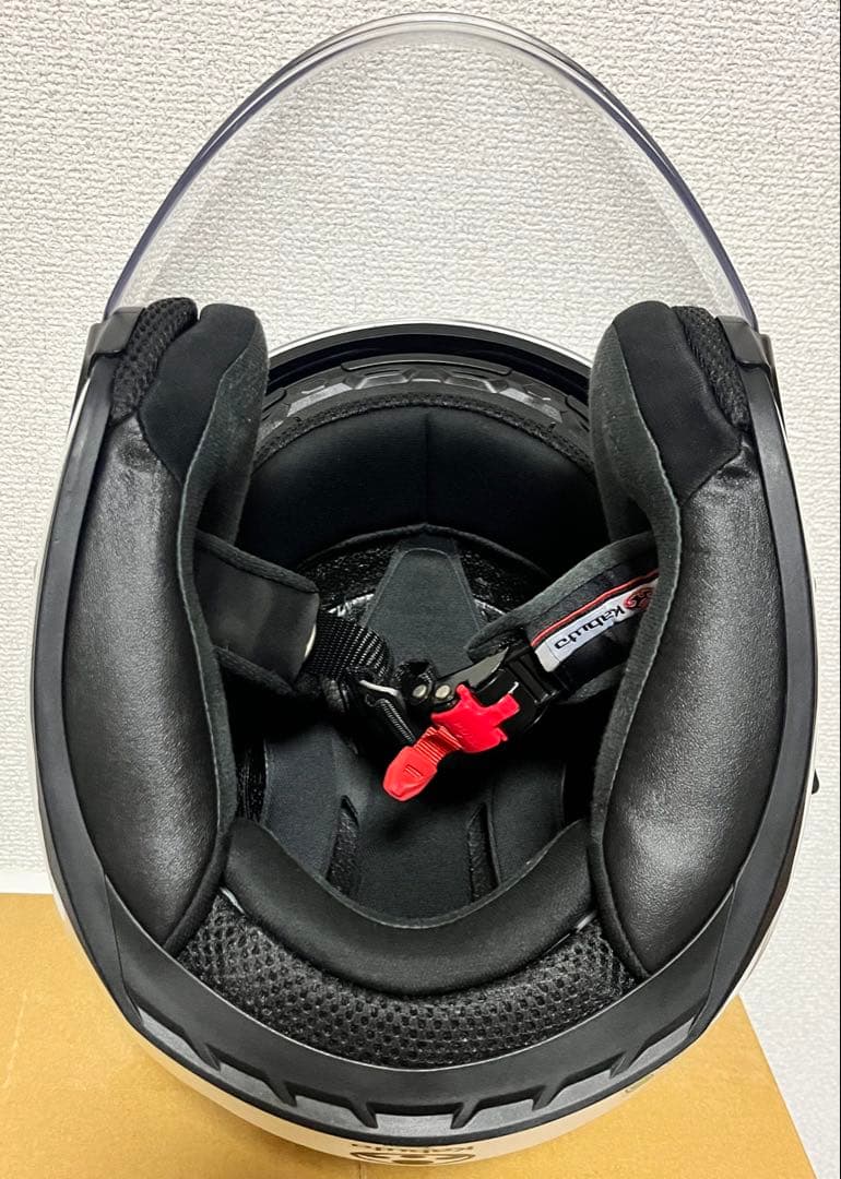 つ*た様 exeed エクシード　パールホワイトMサイズ 20年6月製造　ogk