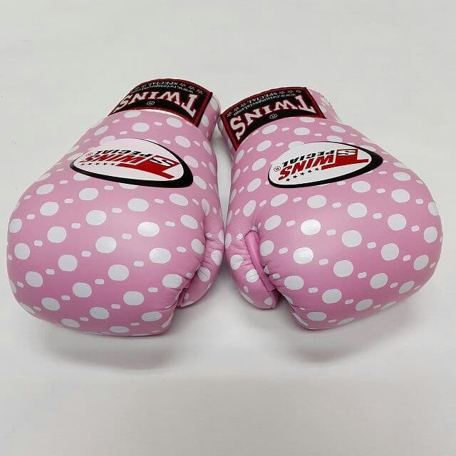 新品 正規 TWINS 本格ボクシンググローブ 本革製 サイズ選択 桃玉