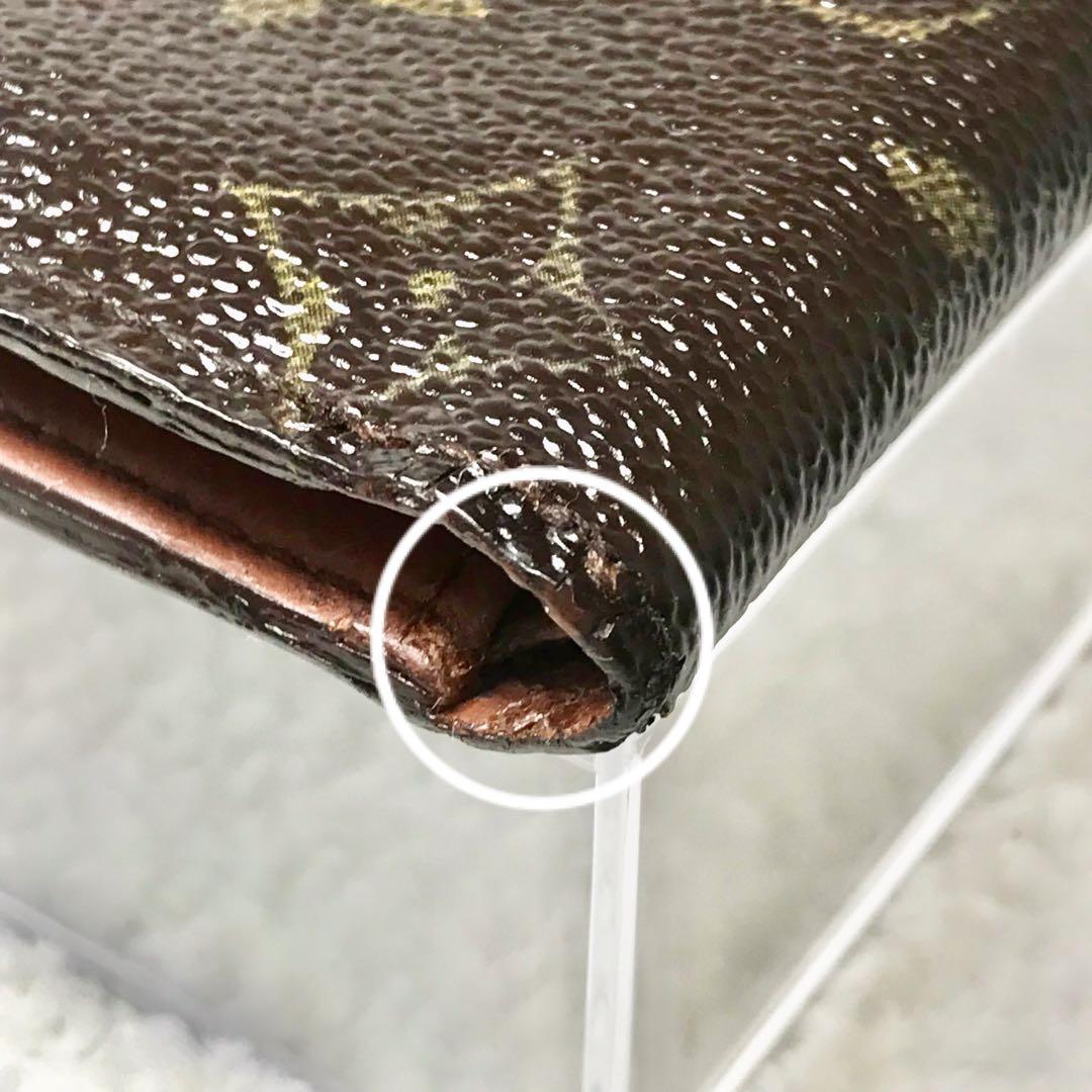 ルイヴィトン　モノグラムポルトビエカルトクレディモネ　二つ折りコンパクト型